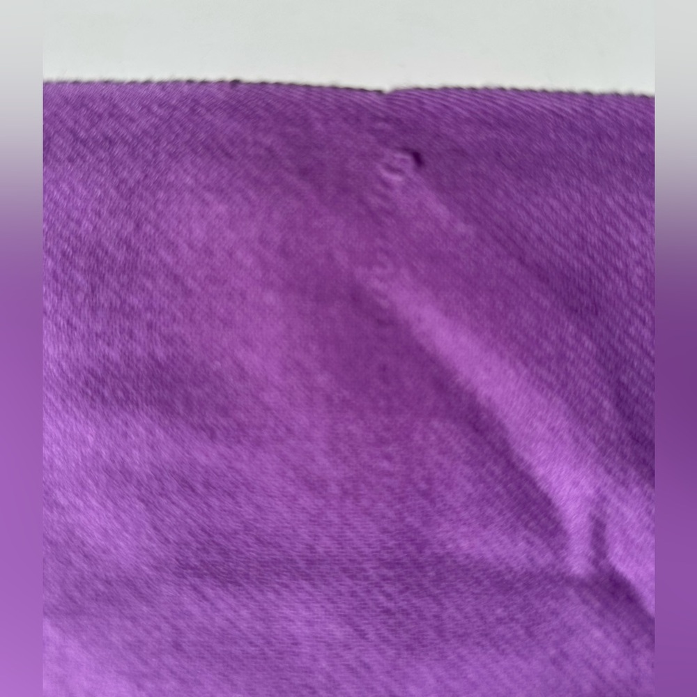 100% Cashmere Elegant Fuchsia Purple Shawl Wrap Scarf, 72”x28.5” - Picture 8 of 8